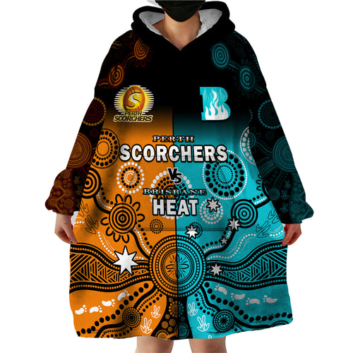 perth-scorchers-and-brisbane-heat-cricket-wearable-blanket-hoodie-aboriginal-art