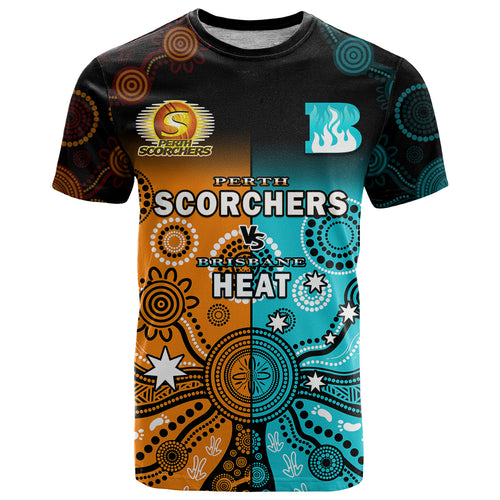 custom-text-and-number-perth-scorchers-and-brisbane-heat-cricket-t-shirt-aboriginal-art