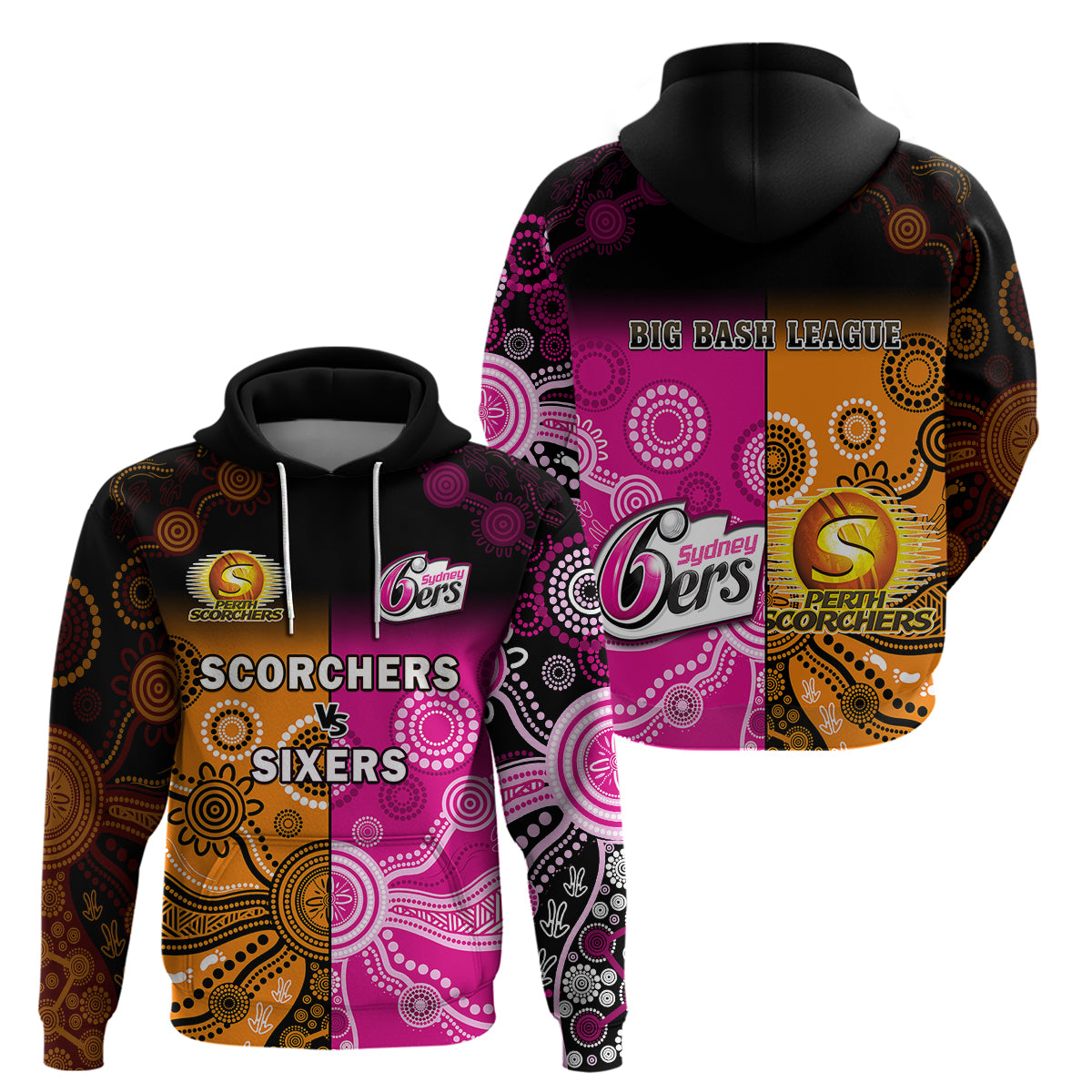perth-scorchers-and-sydney-sixers-cricket-hoodie-aboriginal-art