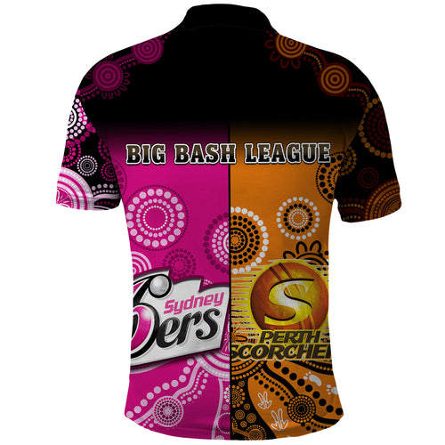 perth-scorchers-and-sydney-sixers-cricket-polo-shirt-aboriginal-art