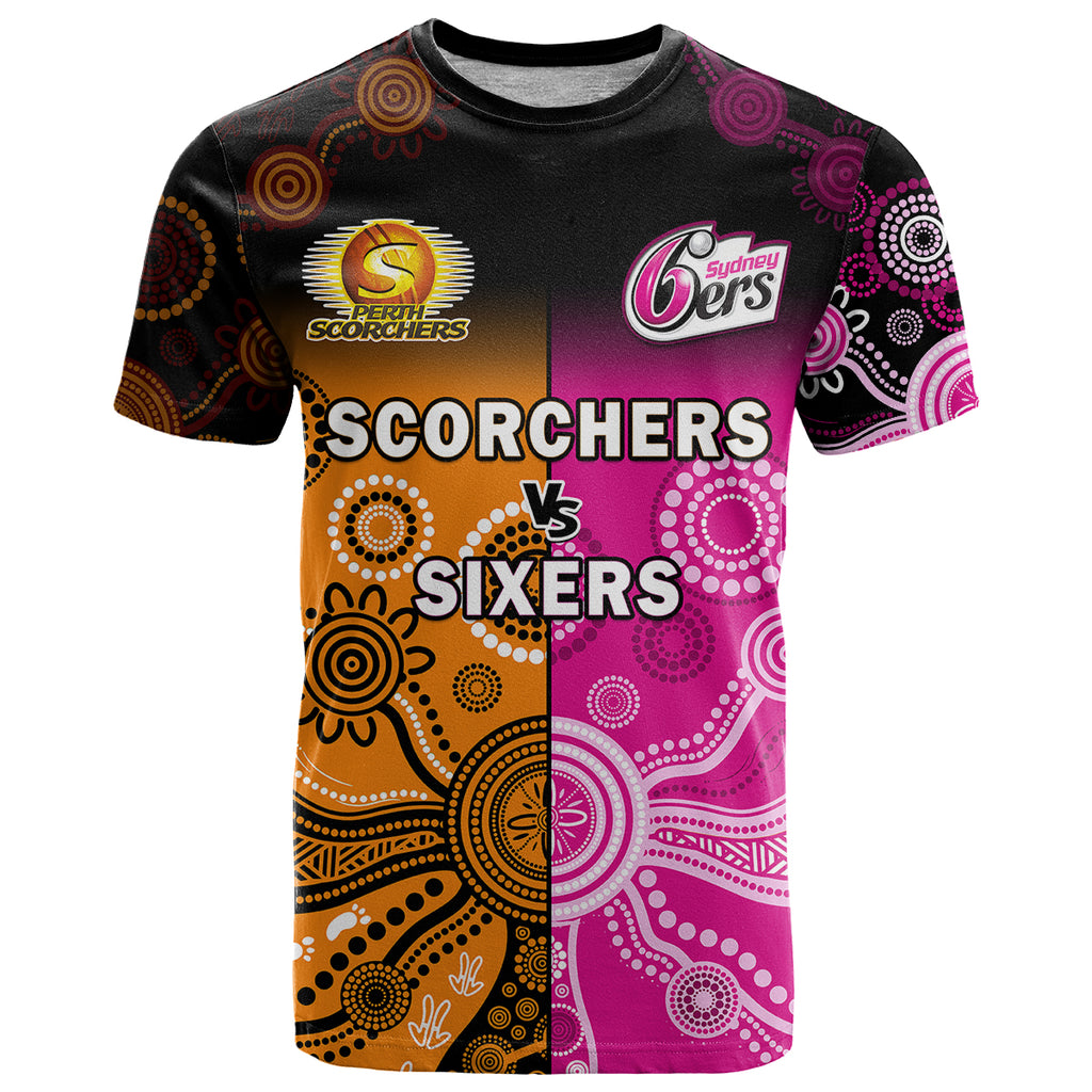 perth-scorchers-and-sydney-sixers-cricket-t-shirt-aboriginal-art