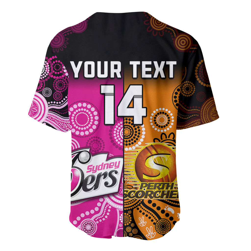 custom-text-and-number-perth-scorchers-and-sydney-sixers-cricket-baseball-jersey-aboriginal-art