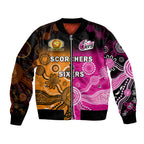 custom-text-and-number-perth-scorchers-and-sydney-sixers-cricket-bomber-jacket-aboriginal-art
