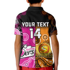 custom-text-and-number-perth-scorchers-and-sydney-sixers-cricket-kid-polo-shirt-aboriginal-art
