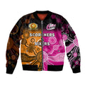 custom-text-and-number-perth-scorchers-and-sydney-sixers-cricket-sleeve-zip-bomber-jacket-aboriginal-art