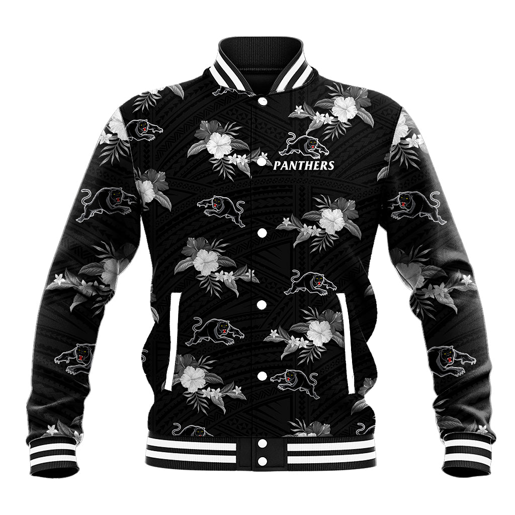 custom-text-and-number-panthers-rugby-baseball-jacket-polynesian-tribal-mix-tropical-hawaiian-style