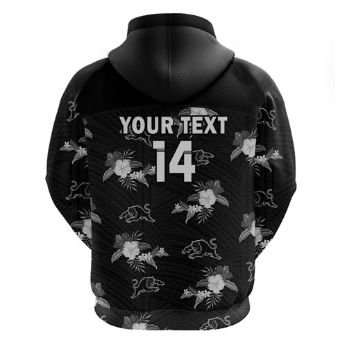 custom-text-and-number-panthers-rugby-hoodie-polynesian-tribal-mix-tropical-hawaiian-style