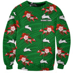 custom-text-and-number-rabbitohs-rugby-sweatshirt-polynesian-tribal-mix-tropical-hawaiian-style