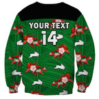 custom-text-and-number-rabbitohs-rugby-sweatshirt-polynesian-tribal-mix-tropical-hawaiian-style