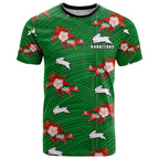 custom-text-and-number-rabbitohs-rugby-t-shirt-polynesian-tribal-mix-tropical-hawaiian-style