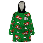 custom-text-and-number-rabbitohs-rugby-wearable-blanket-hoodie-polynesian-tribal-mix-tropical-hawaiian-style
