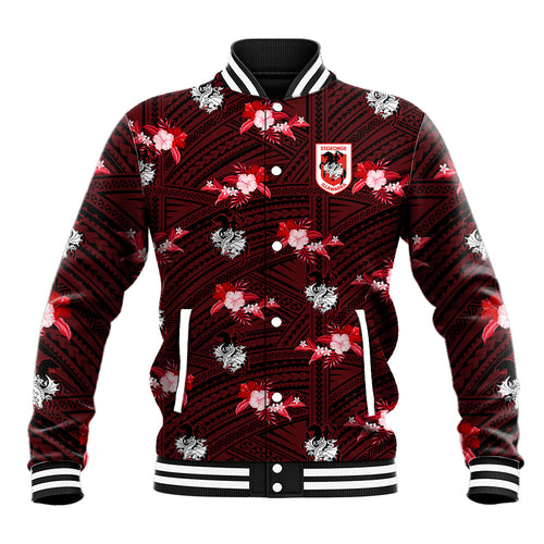 custom-text-and-number-dragons-rugby-baseball-jacket-polynesian-tribal-mix-tropical-hawaiian-style