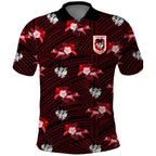 custom-text-and-number-dragons-rugby-polo-shirt-polynesian-tribal-mix-tropical-hawaiian-style