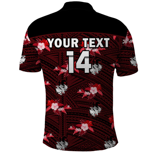 custom-text-and-number-dragons-rugby-polo-shirt-polynesian-tribal-mix-tropical-hawaiian-style