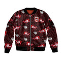 custom-text-and-number-dragons-rugby-sleeve-zip-bomber-jacket-polynesian-tribal-mix-tropical-hawaiian-style
