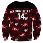 custom-text-and-number-dragons-rugby-sweatshirt-polynesian-tribal-mix-tropical-hawaiian-style