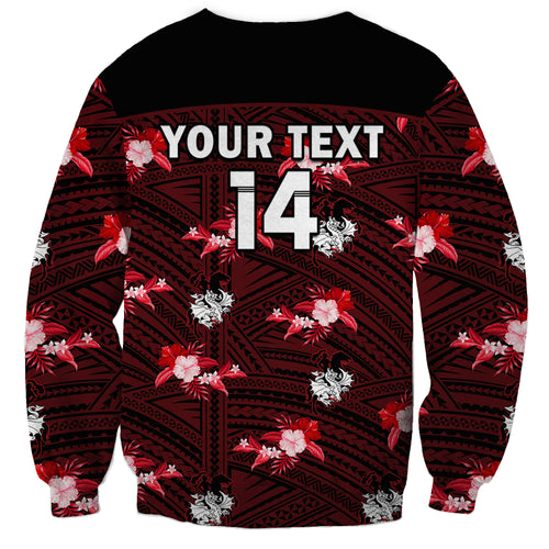 custom-text-and-number-dragons-rugby-sweatshirt-polynesian-tribal-mix-tropical-hawaiian-style