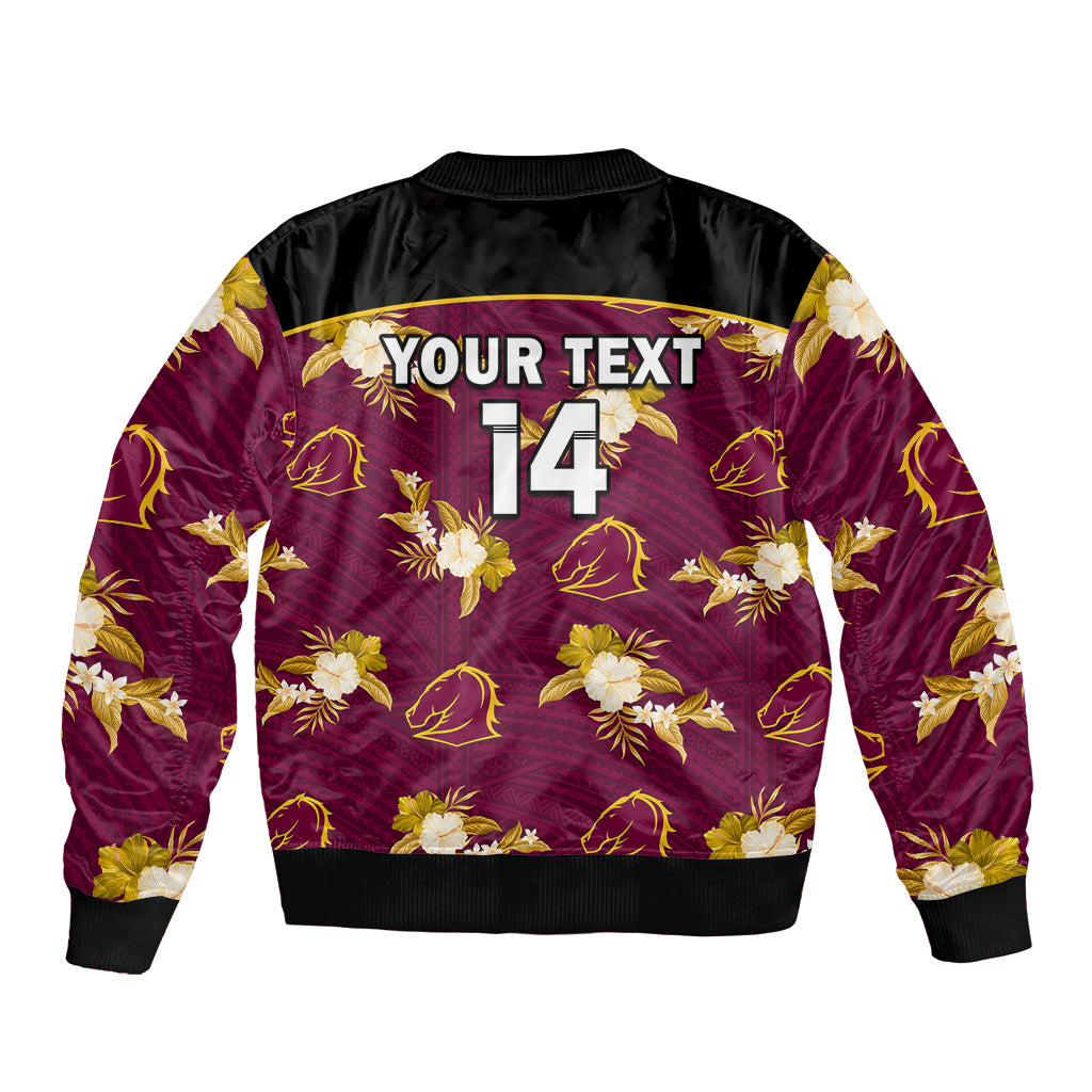 custom-text-and-number-broncos-rugby-bomber-jacket-polynesian-tribal-mix-tropical-hawaiian-style
