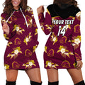 custom-text-and-number-broncos-rugby-hoodie-dress-polynesian-tribal-mix-tropical-hawaiian-style