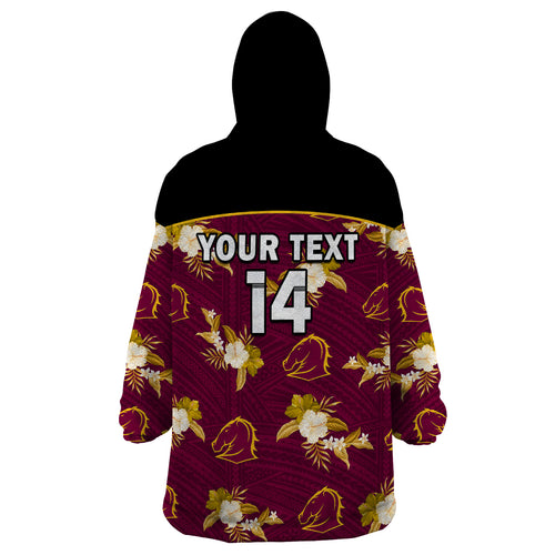 custom-text-and-number-broncos-rugby-wearable-blanket-hoodie-polynesian-tribal-mix-tropical-hawaiian-style