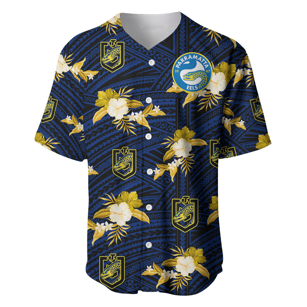 custom-text-and-number-parramatta-eels-rugby-baseball-jersey-polynesian-tribal-mix-tropical-hawaiian-style