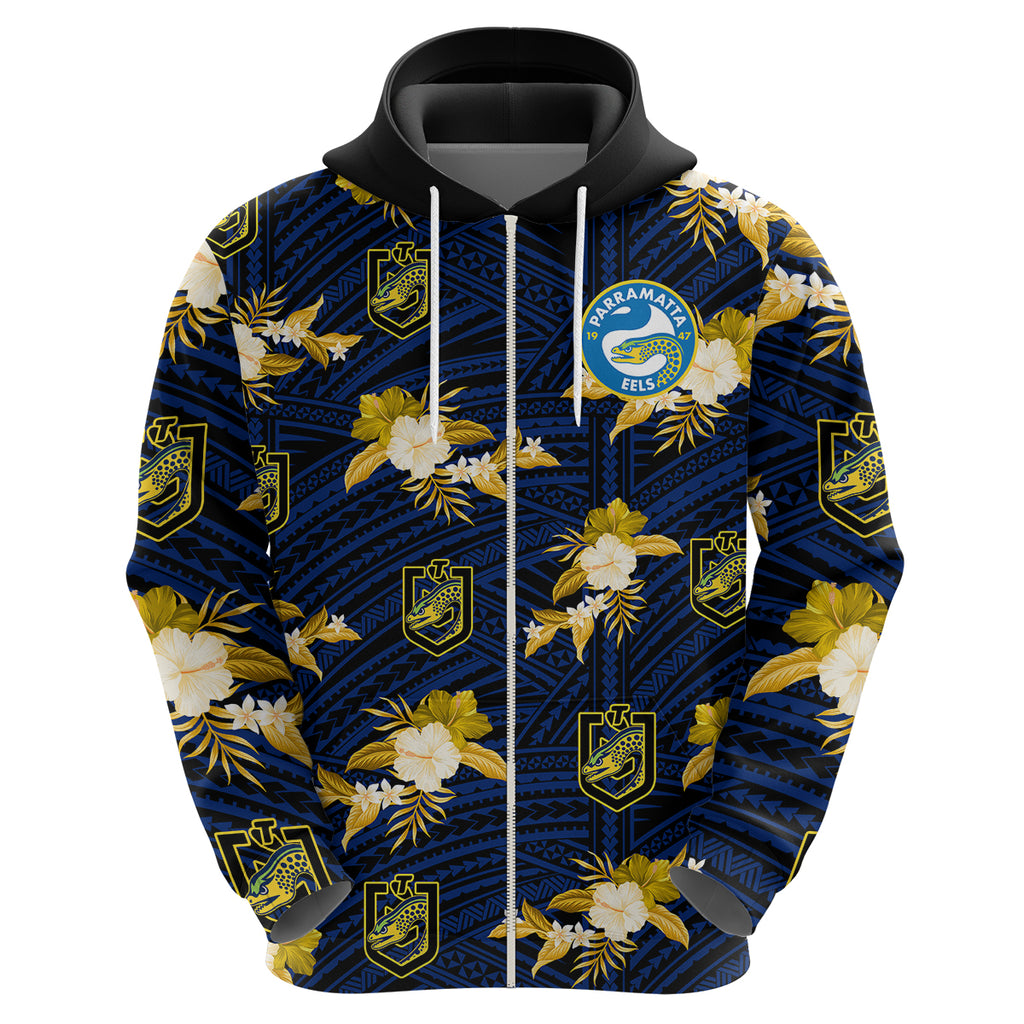 custom-text-and-number-parramatta-eels-rugby-hoodie-polynesian-tribal-mix-tropical-hawaiian-style
