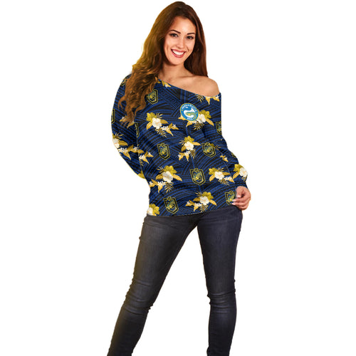 custom-text-and-number-parramatta-eels-rugby-off-shoulder-sweater-polynesian-tribal-mix-tropical-hawaiian-style