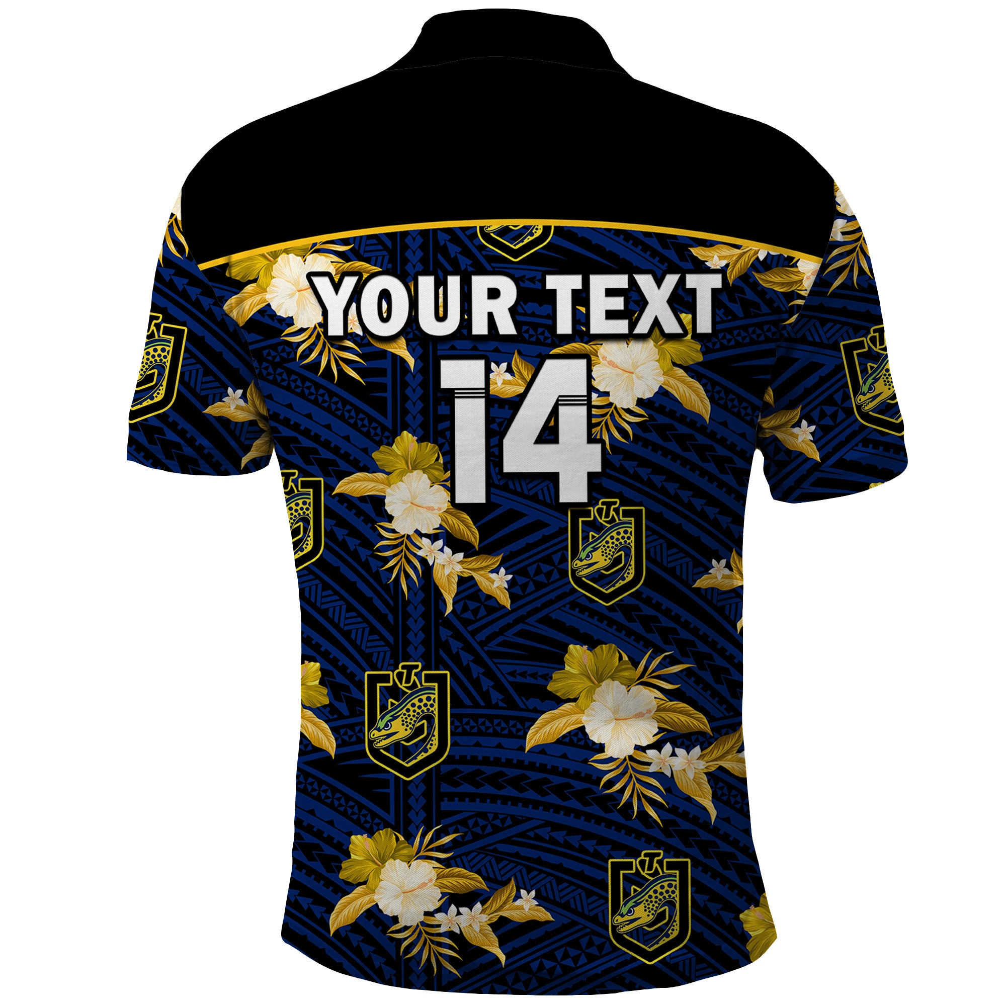 custom-text-and-number-parramatta-eels-rugby-polo-shirt-polynesian-tribal-mix-tropical-hawaiian-style