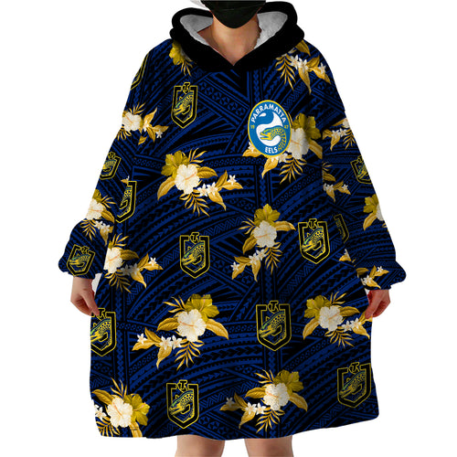 custom-text-and-number-parramatta-eels-rugby-wearable-blanket-hoodie-polynesian-tribal-mix-tropical-hawaiian-style