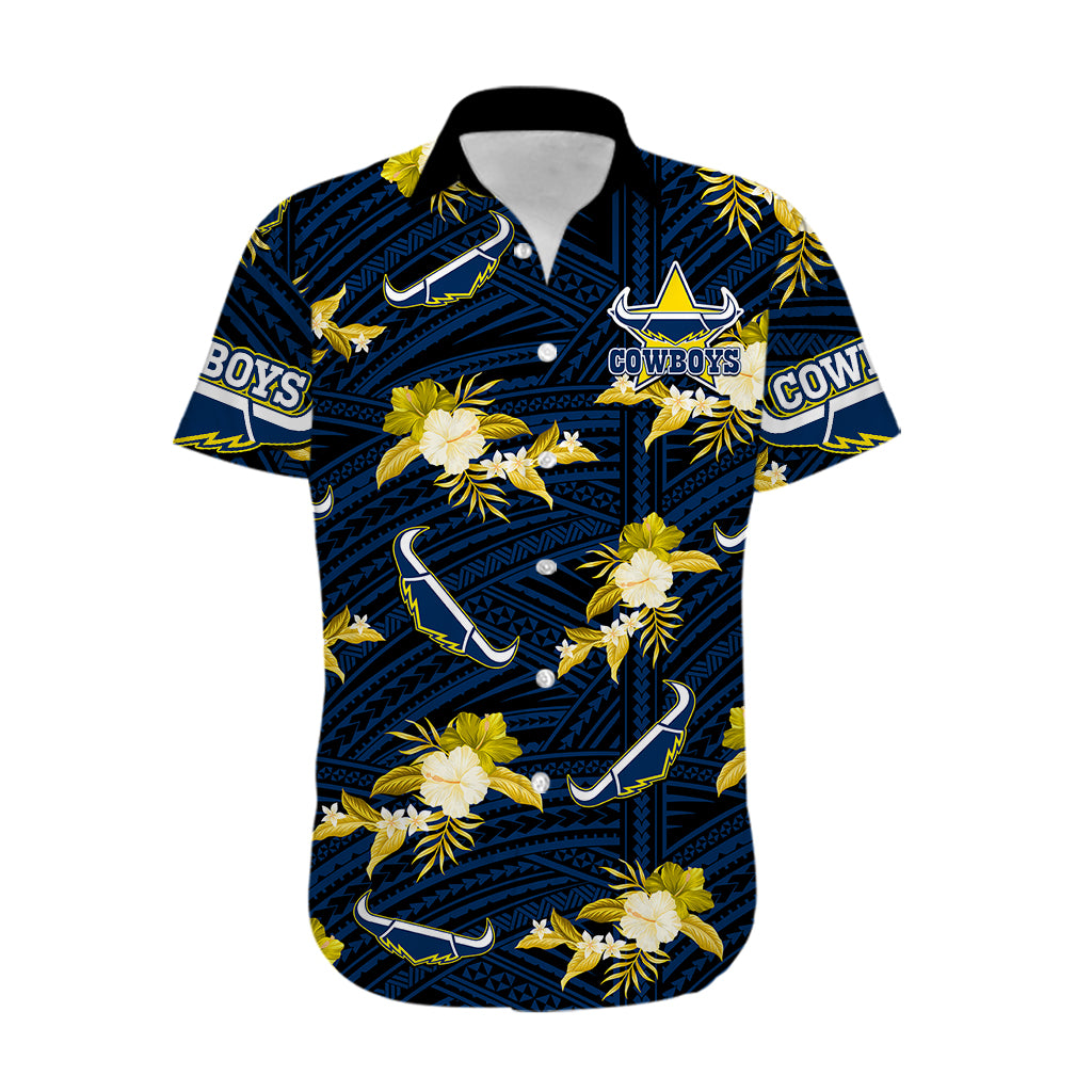 custom-text-and-number-cowboys-rugby-hawaiian-shirt-polynesian-tribal-mix-tropical-hawaiian-blue-style