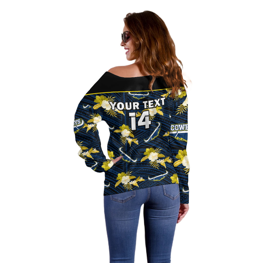 custom-text-and-number-cowboys-rugby-off-shoulder-sweater-polynesian-tribal-mix-tropical-hawaiian-blue-style