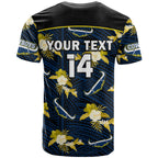 custom-text-and-number-cowboys-rugby-t-shirt-polynesian-tribal-mix-tropical-hawaiian-blue-style