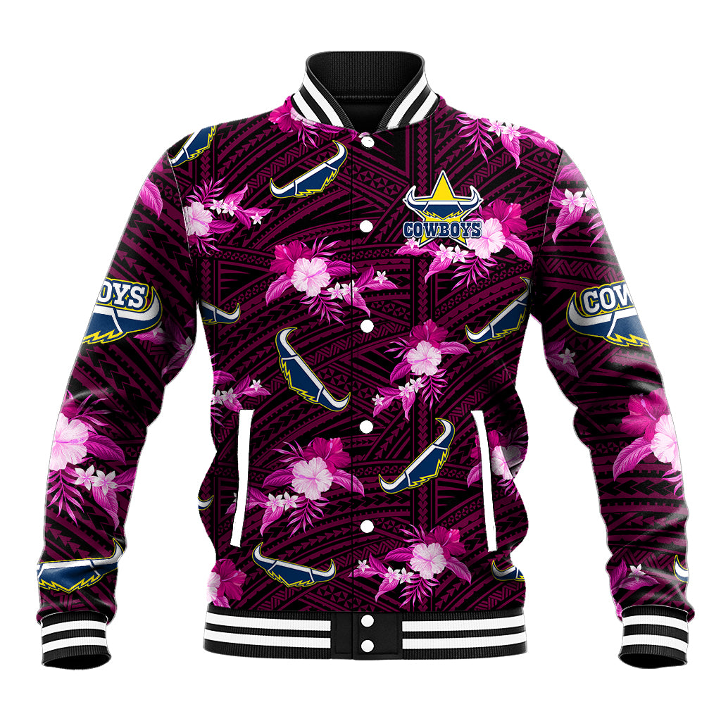 custom-text-and-number-cowboys-rugby-baseball-jacket-polynesian-tribal-mix-tropical-hawaiian-pink-style