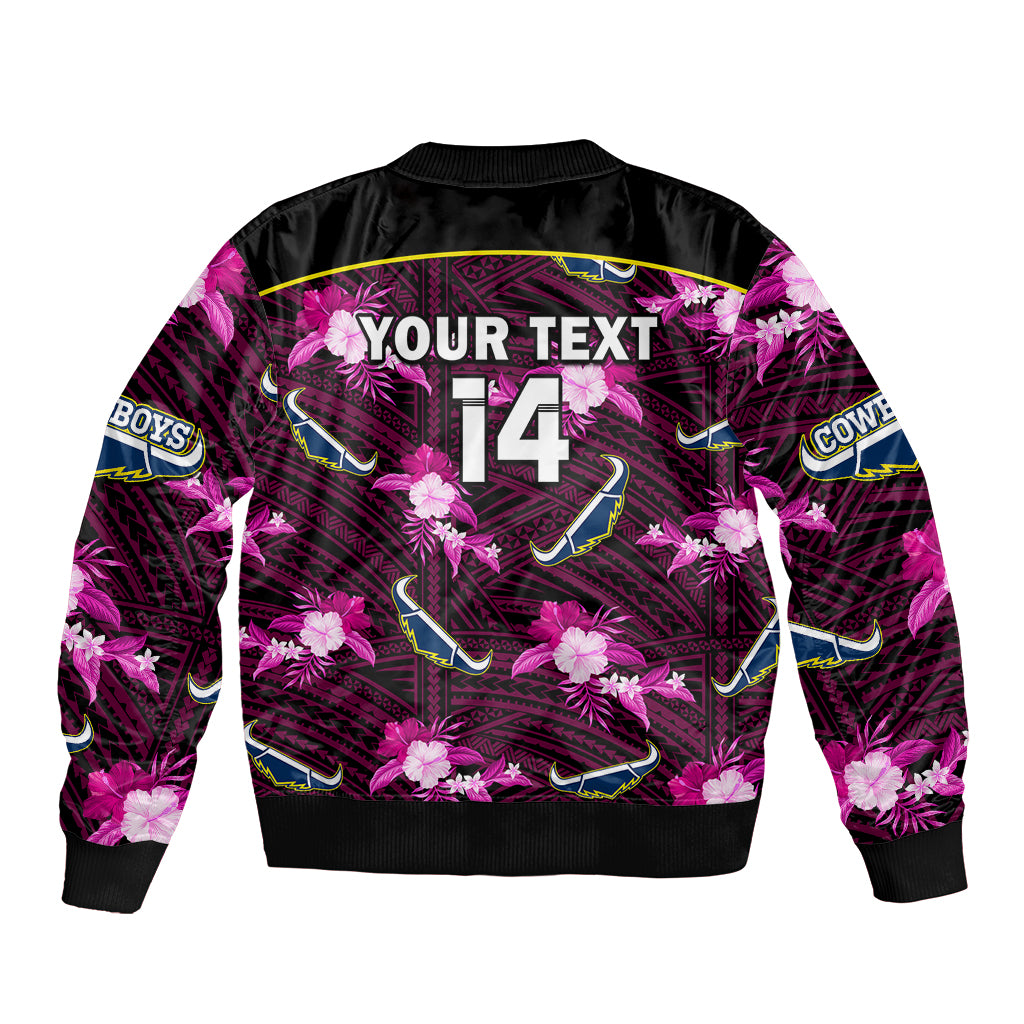 custom-text-and-number-cowboys-rugby-bomber-jacket-polynesian-tribal-mix-tropical-hawaiian-pink-style
