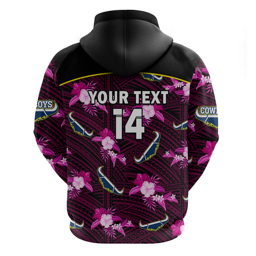 custom-text-and-number-cowboys-rugby-hoodie-polynesian-tribal-mix-tropical-hawaiian-pink-style