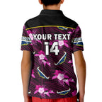 custom-text-and-number-cowboys-rugby-kid-polo-shirt-polynesian-tribal-mix-tropical-hawaiian-pink-style