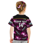 custom-text-and-number-cowboys-rugby-kid-t-shirt-polynesian-tribal-mix-tropical-hawaiian-pink-style