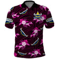 custom-text-and-number-cowboys-rugby-polo-shirt-polynesian-tribal-mix-tropical-hawaiian-pink-style