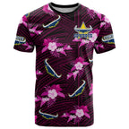 custom-text-and-number-cowboys-rugby-t-shirt-polynesian-tribal-mix-tropical-hawaiian-pink-style