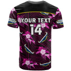 custom-text-and-number-cowboys-rugby-t-shirt-polynesian-tribal-mix-tropical-hawaiian-pink-style