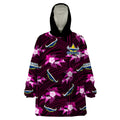 custom-text-and-number-cowboys-rugby-wearable-blanket-hoodie-polynesian-tribal-mix-tropical-hawaiian-pink-style