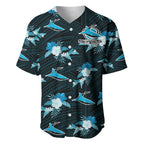 custom-text-and-number-sharks-rugby-baseball-jersey-polynesian-tribal-mix-tropical-hawaiian-style