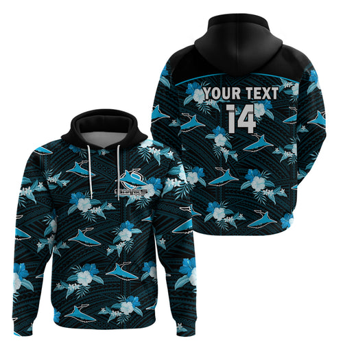 custom-text-and-number-sharks-rugby-hoodie-polynesian-tribal-mix-tropical-hawaiian-style