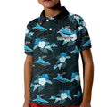 custom-text-and-number-sharks-rugby-kid-polo-shirt-polynesian-tribal-mix-tropical-hawaiian-style