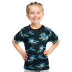 custom-text-and-number-sharks-rugby-kid-t-shirt-polynesian-tribal-mix-tropical-hawaiian-style