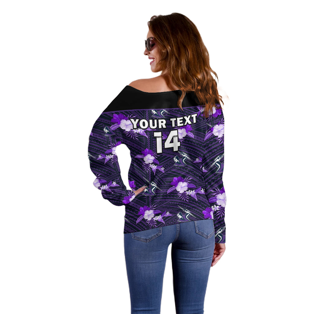 custom-text-and-number-storm-rugby-off-shoulder-sweater-polynesian-tribal-mix-tropical-hawaiian-style
