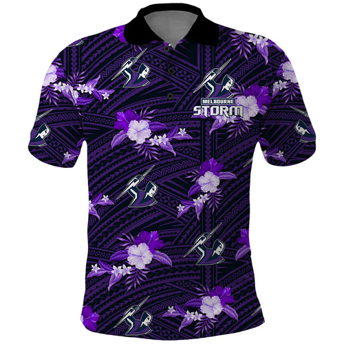 custom-text-and-number-storm-rugby-polo-shirt-polynesian-tribal-mix-tropical-hawaiian-style