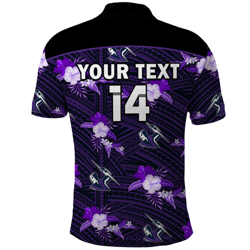 custom-text-and-number-storm-rugby-polo-shirt-polynesian-tribal-mix-tropical-hawaiian-style