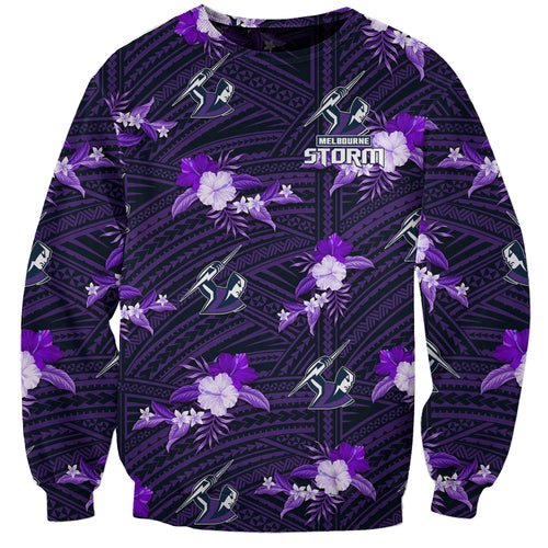custom-text-and-number-storm-rugby-sweatshirt-polynesian-tribal-mix-tropical-hawaiian-style