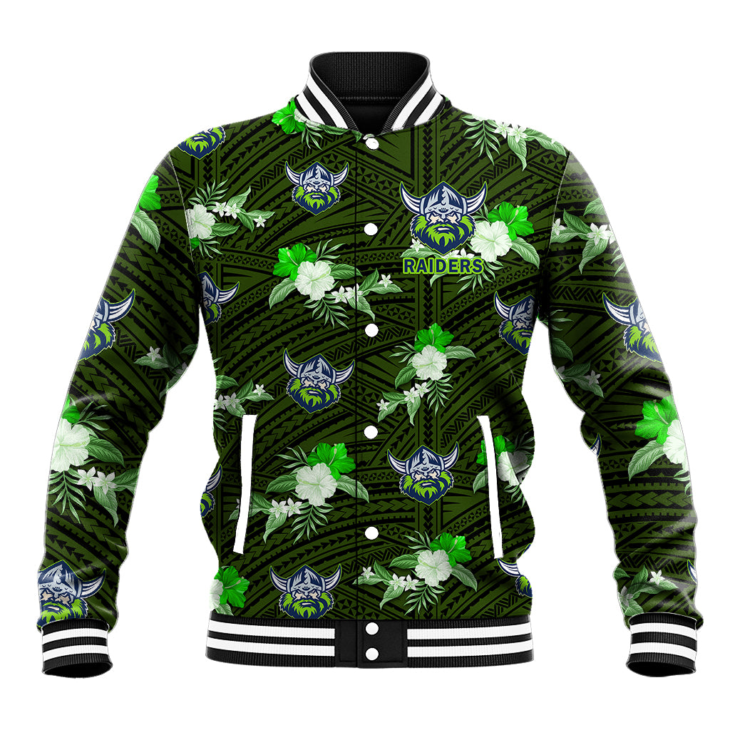 custom-text-and-number-raiders-rugby-baseball-jacket-polynesian-tribal-mix-tropical-hawaiian-style